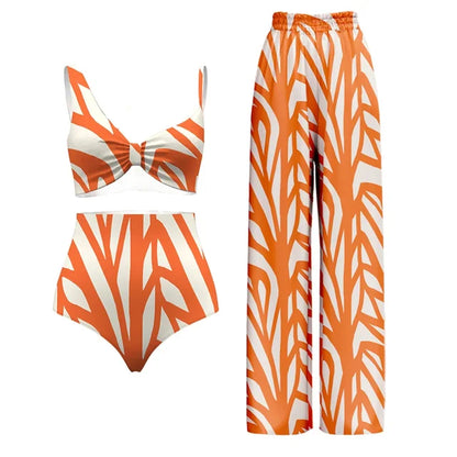 Tangerine Dream 3-Piece Swim Set