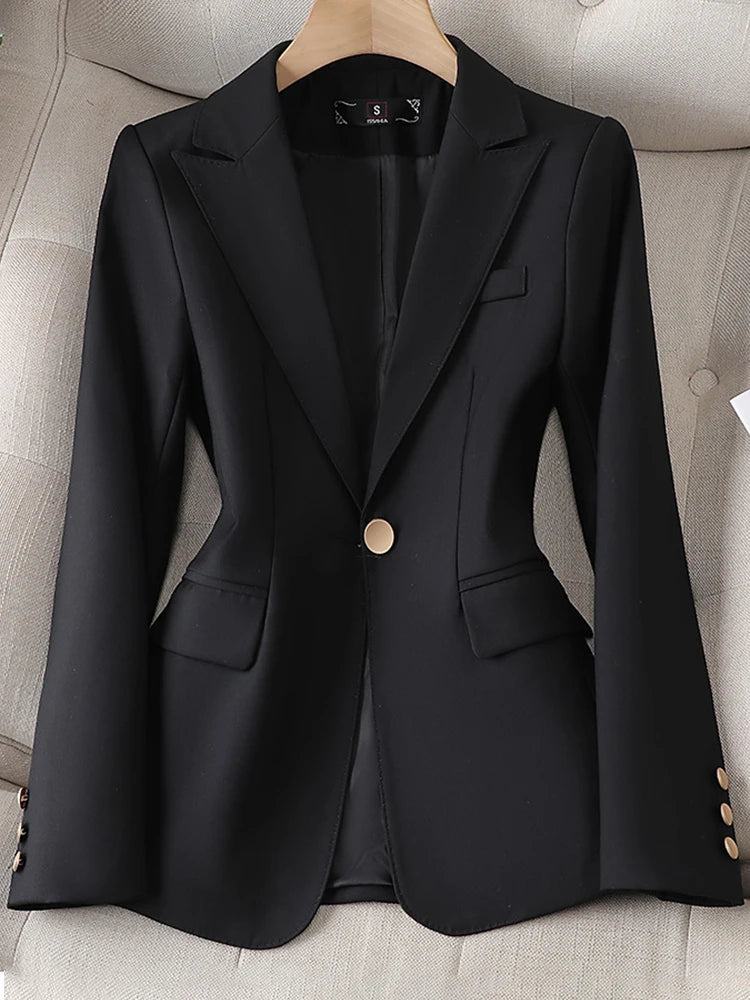 Tailored Power Blazer – Classic Structure, Bold Versatility