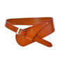 Luxury Genuine Leather Wide Fashion Belts, Variety of Colors