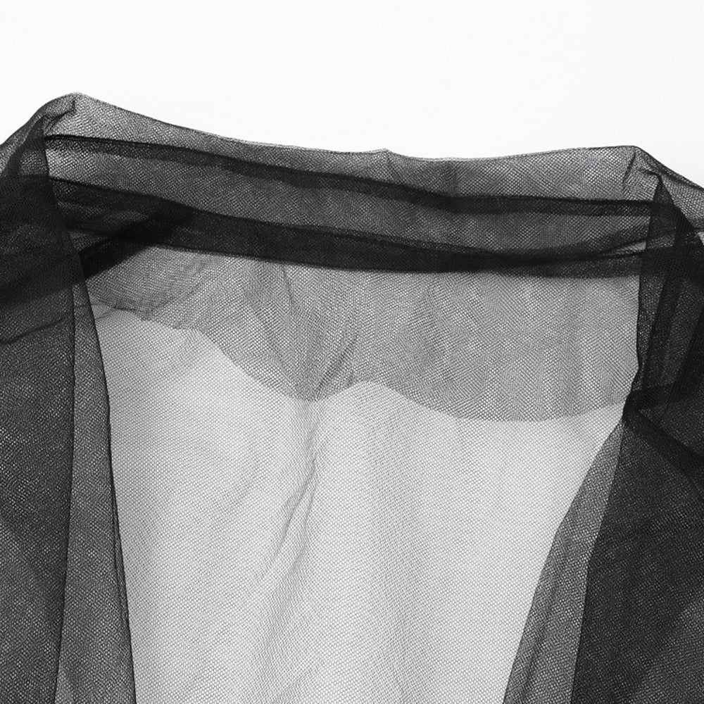 Sheer Tulle Dress – Daring, Dramatic, and Decidedly Couture