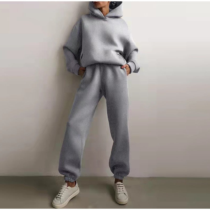 Women's  Hooded Tracksuit in Multiple Zen Colors