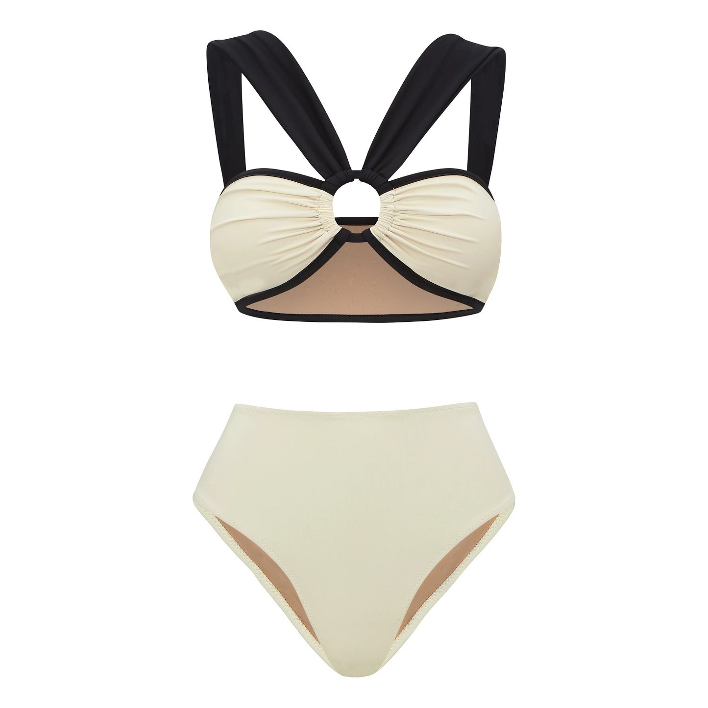 Chic Safari Vibes 3-Piece Swimsuit Set