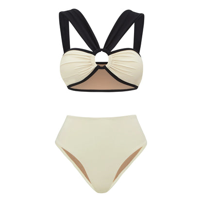 Chic Safari Vibes 3-Piece Swimsuit Set