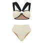 Chic Safari Vibes 3-Piece Swimsuit Set