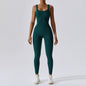 Seamless One-piece Spandex Yoga Suit in Multiple Colors