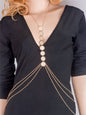 Multi-Layered Body Chain with Disc Shape Designs