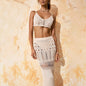 Knitted Beach Suit , Solid Color, Sexy, Swimsuit Cover-Up