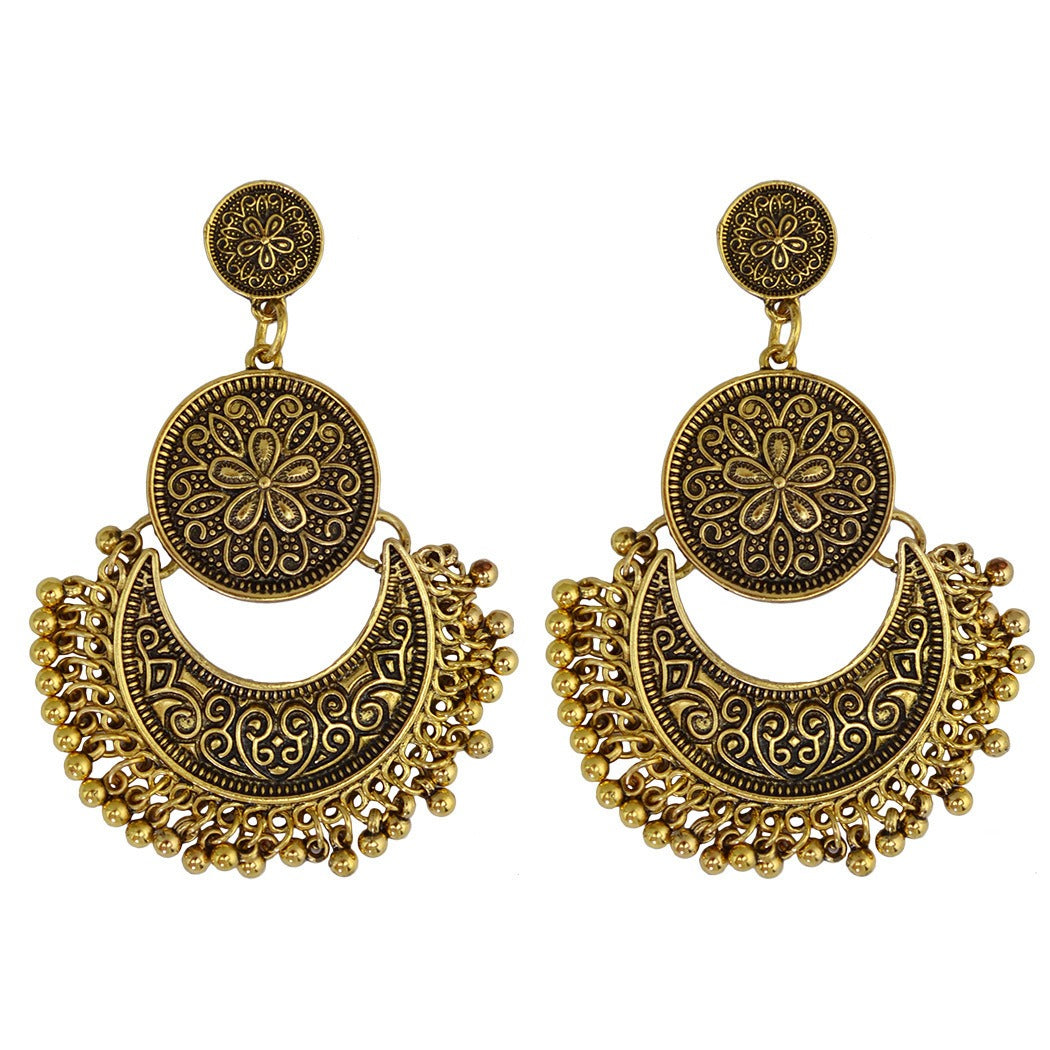 Ethnic Style Dark Romance Earrings