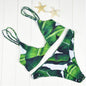 Tropical Palm Leaf Bikini Set