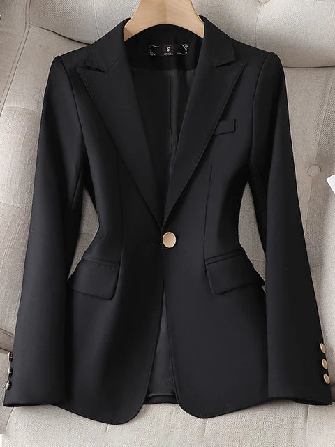 Tailored Power Blazer – Classic Structure, Bold Versatility