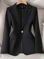 Tailored Power Blazer – Classic Structure, Bold Versatility