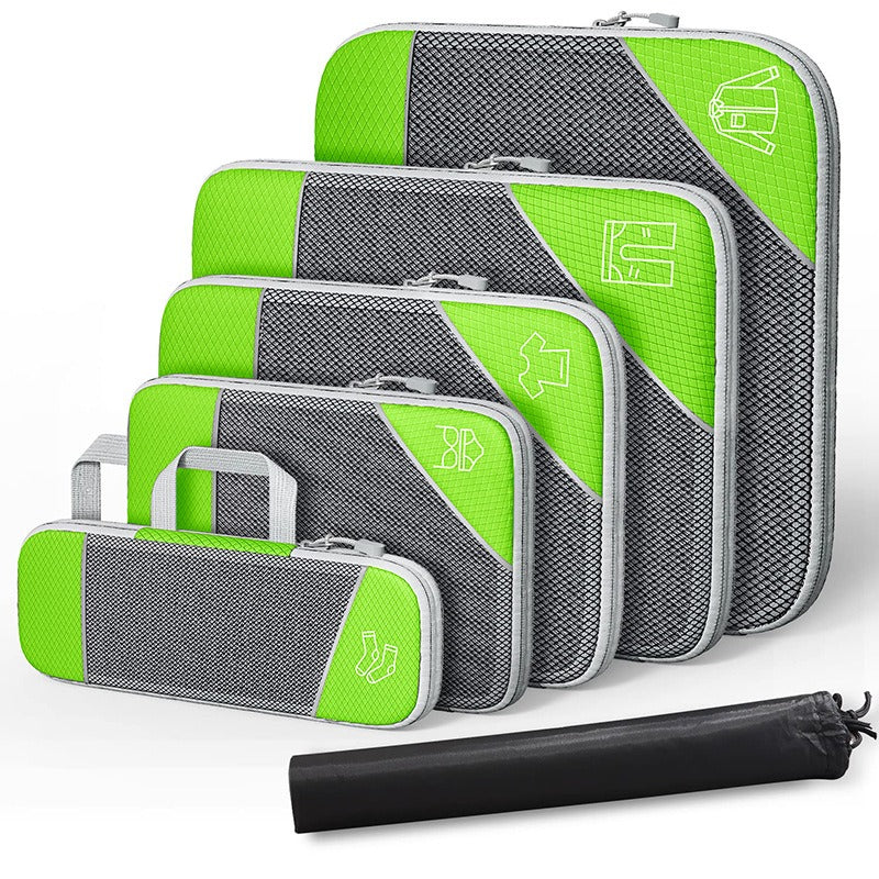 Compressible Travel Storage Set with Shoe Bag