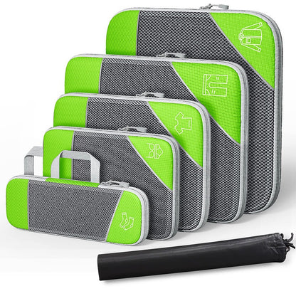 Compressible Travel Storage Set with Shoe Bag