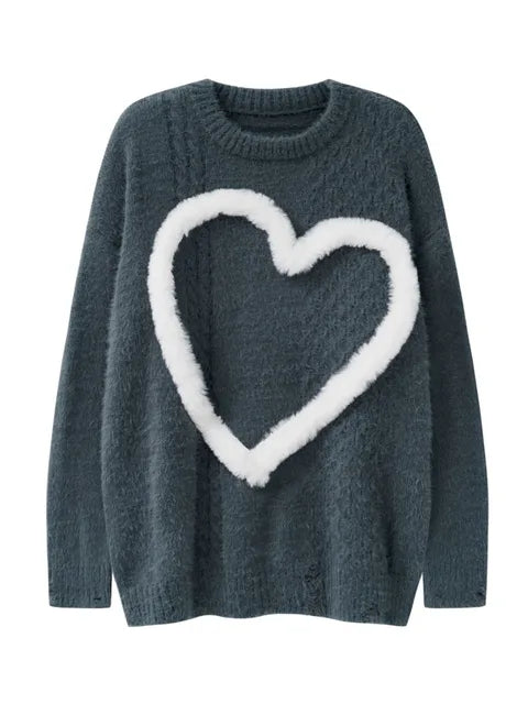 Black Heart Sweater