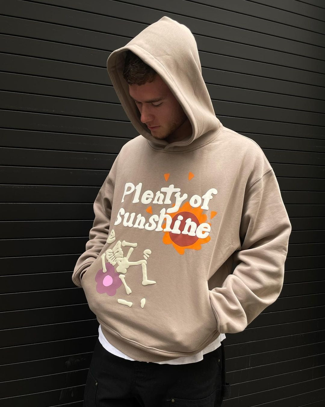 Retro Graffiti Unisex Hoodies in Multiple Colors