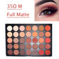 Professional 35 Color Eyeshadow Palette, Earth Warm Colors and Shimmer Matte Eyeshadows