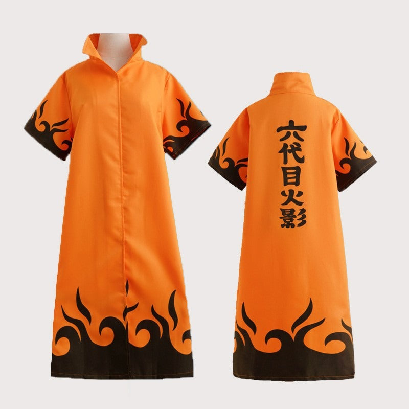 Naruto Inspired Japanese Robes, Japanese Anime Clothes, Anime Cosplay clothes, Red Cloud Robe