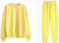 Two-piece Set of Casual Long Sleeves Sweatshirt  and Sweatpants in Multiple Colors