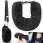 Travel Pillows That Can be Filled with Clothes, Soft Plush Cover, U-shaped pillows