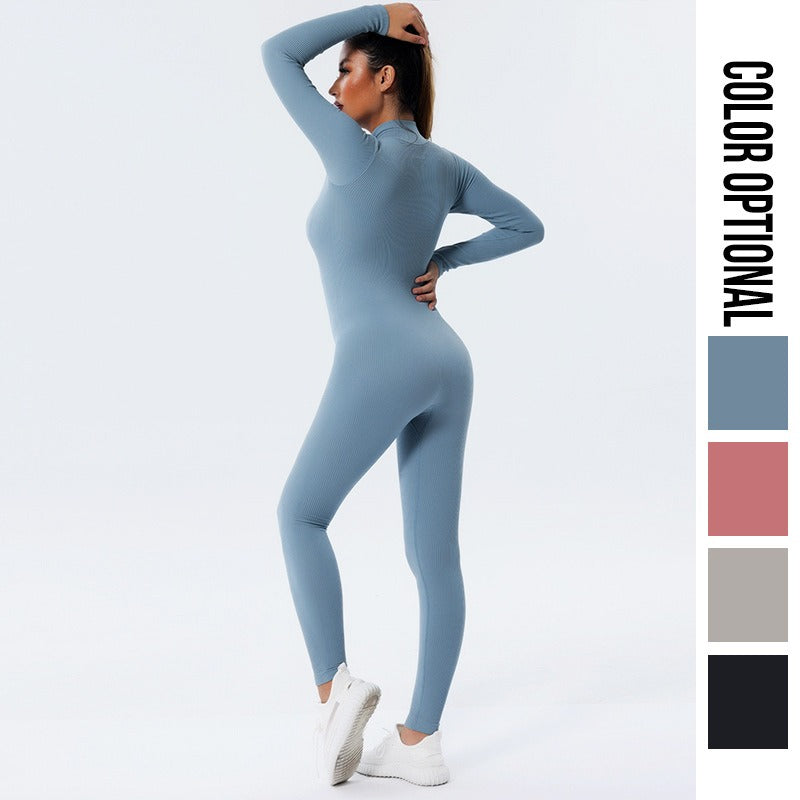 Seamless One-piece Fitness Suit. Quick Drying,  Perfect for Yoga, Gym