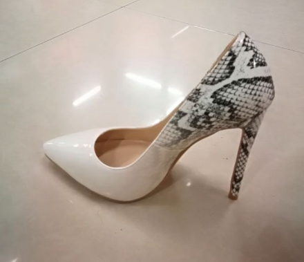 Serpentina Ombre Snake‐Print Pointed-Toe Stiletto Pumps