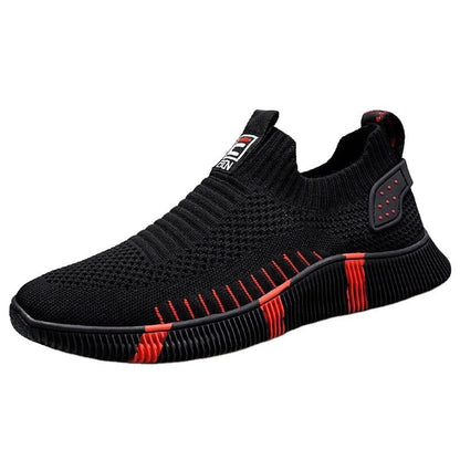 Slip-on Laced Breathable Sneakers with Soft Soles