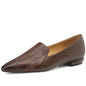 Adriana Hand-Woven Pointed-Toe Leather Loafer