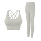 Seamless Sports Suit- Padded Sports Bra and Leggings set, Multiple  Colors