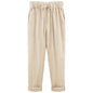 Women's Cotton and Linen Cropped Loose Pants, Multiple  Colors Options