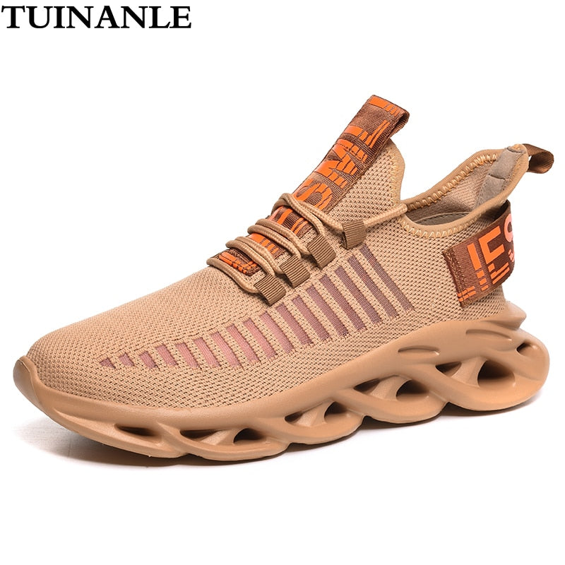 Fashionable Walking Sneakers in Breathable Design