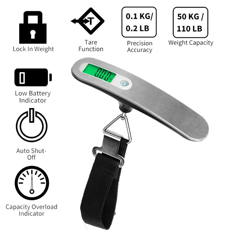 Stainless Steel Electronic Hand Luggage Scale