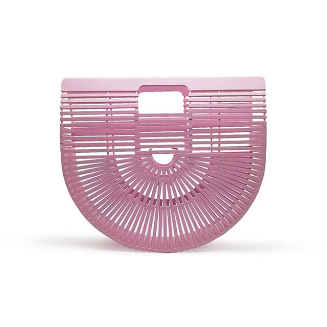 Designer Bamboo Clutch in  Multiple Colors