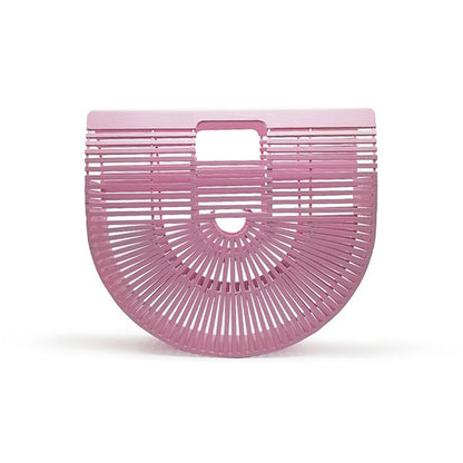 Designer Bamboo Clutch in  Multiple Colors