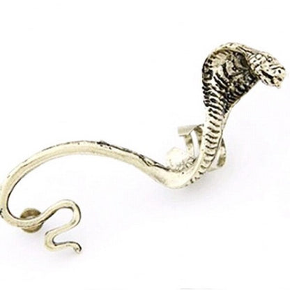 Cool Punk Style Cobra Ear Clip, For Left Ear