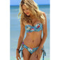 Tropical Escape Bandeau Bikini Set – 4 Vibrant Colors