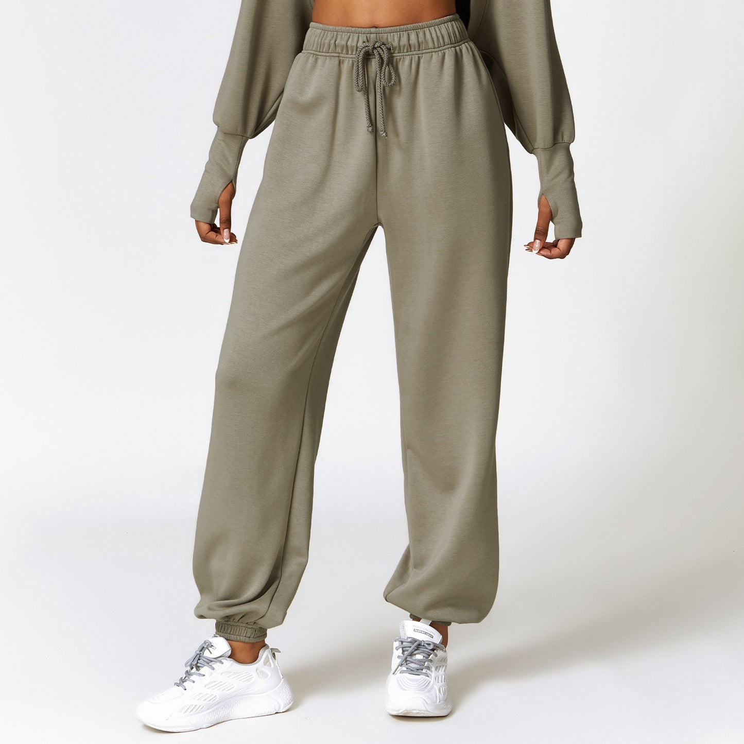 Loose Straight Leg Sweatpants for Women