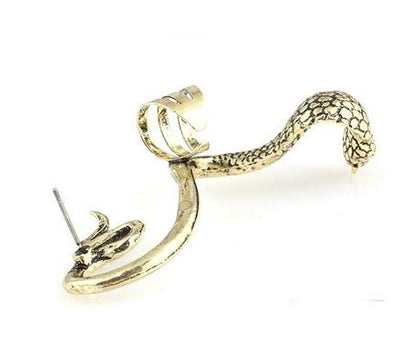 Cool Punk Style Cobra Ear Clip, For Left Ear