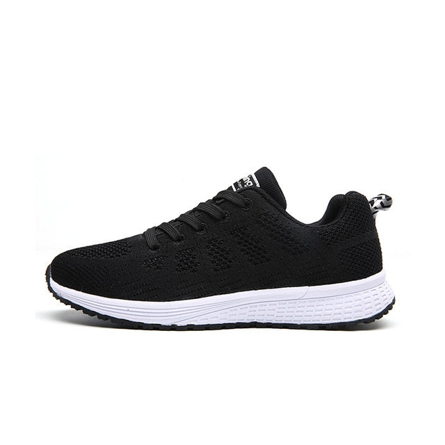 Women's Running Shoes White Woman Sneakers Air Fabric Womens Sport Shoes Women Lightweight Summer Sneakers Mesh