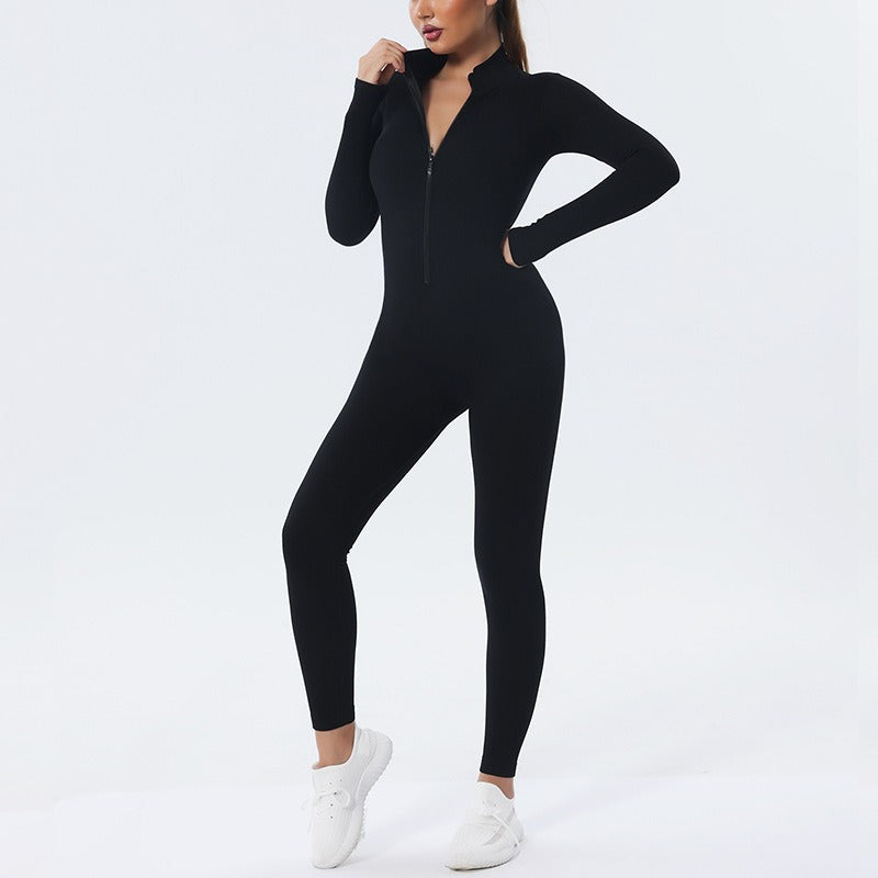 Seamless One-piece Fitness Suit. Quick Drying,  Perfect for Yoga, Gym