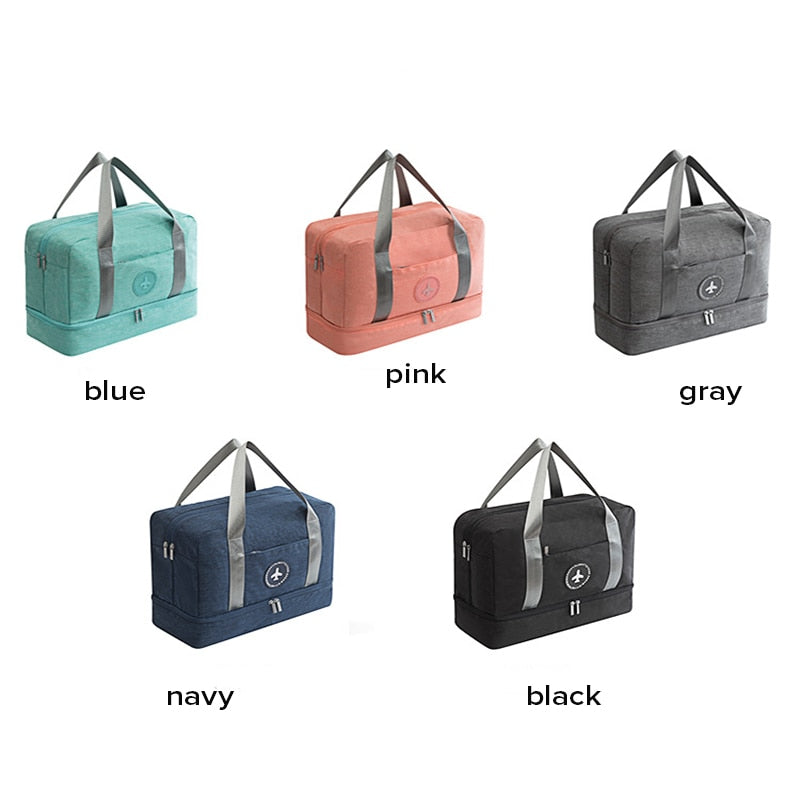 Portable  Waterproof Travel Bag for Accessories.   Multifunctional Bag. Dry and Wet Separation. Multiple  Colors.