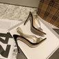 Prisma Clear PVC Stiletto Sandals – Multi-Color
