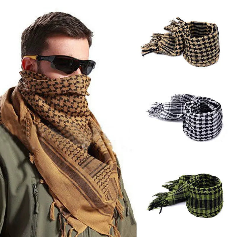 Lightweight Arab Shemagh, Keffiyeh,  Arafat Scarf