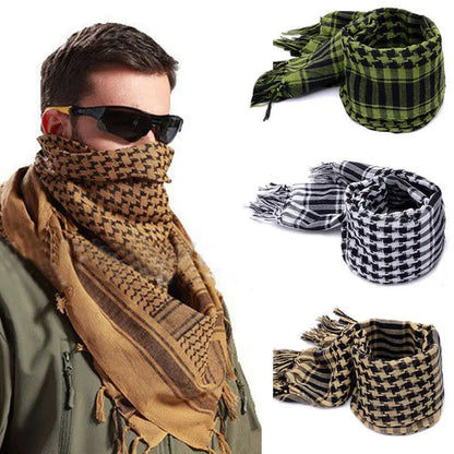 Lightweight Arab Shemagh, Keffiyeh,  Arafat Scarf