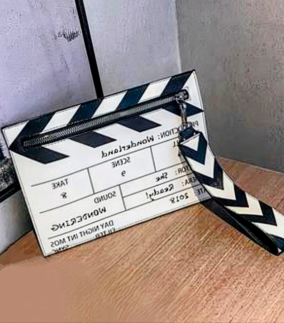Women's Film Clap Board Purse