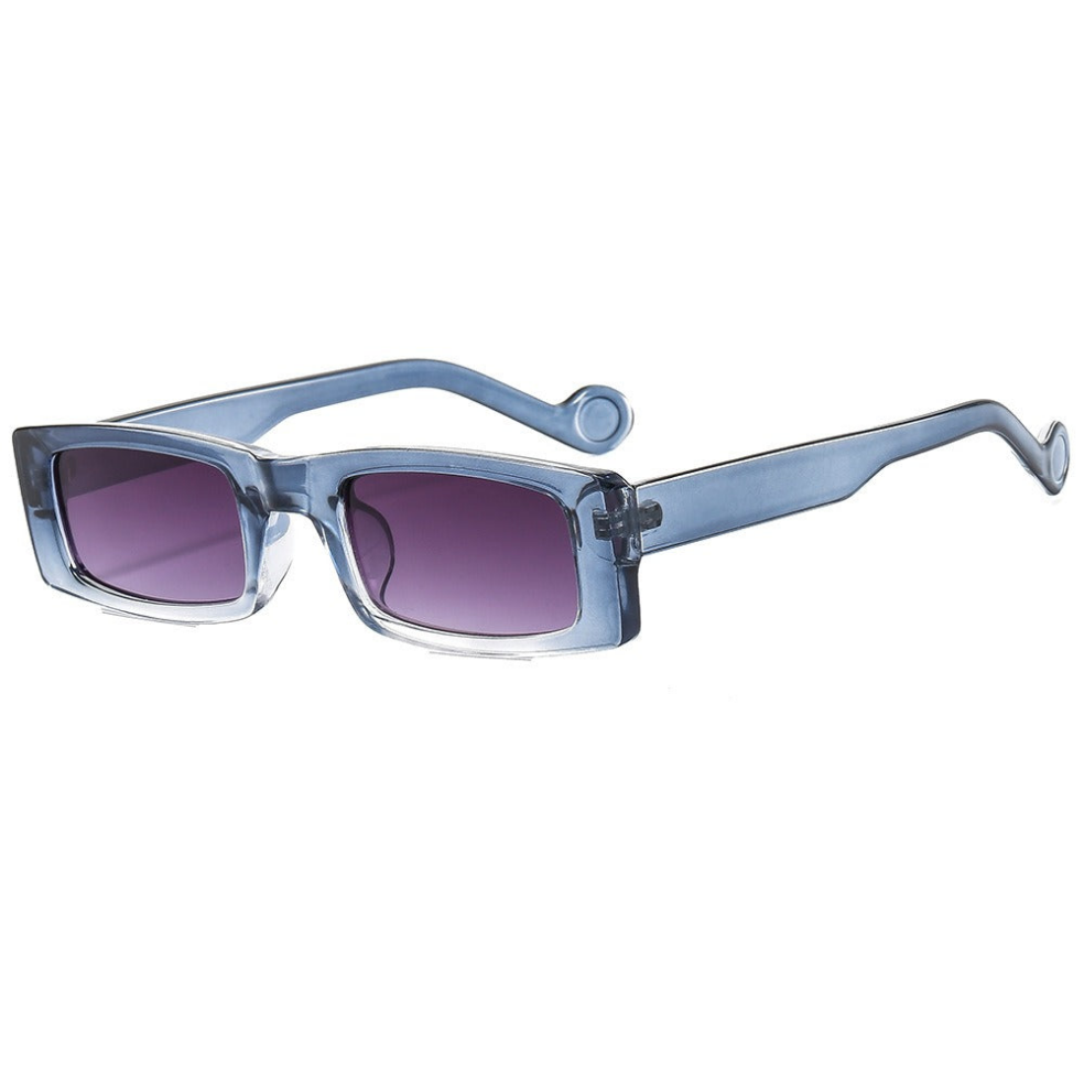 Colorful Fashion Forward Narrow Frame Sunglasses for Ladies