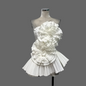 3D Rosette Sculptural Top