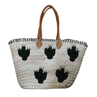 Panier Lemon Raffia Handbag