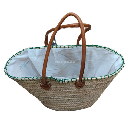 Panier Lemon Raffia Handbag