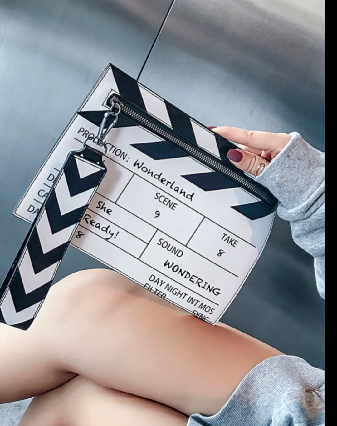 Women's Film Clap Board Purse