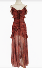 Flirty Print Chiffon Dresses For Women